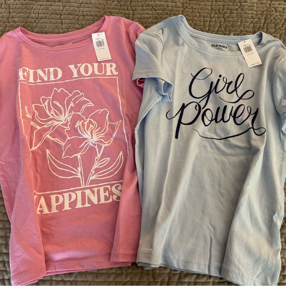 Old Navy Girls T-Shirts (Large 10-12)